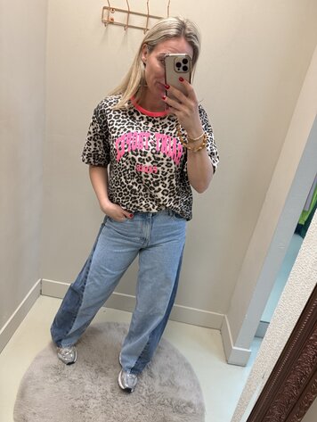 T-SHIRT PANTER SAINT TROPEZ ROZE