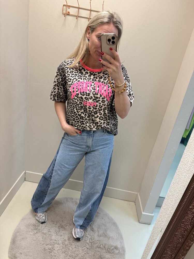 T-SHIRT PANTER SAINT TROPEZ ROZE