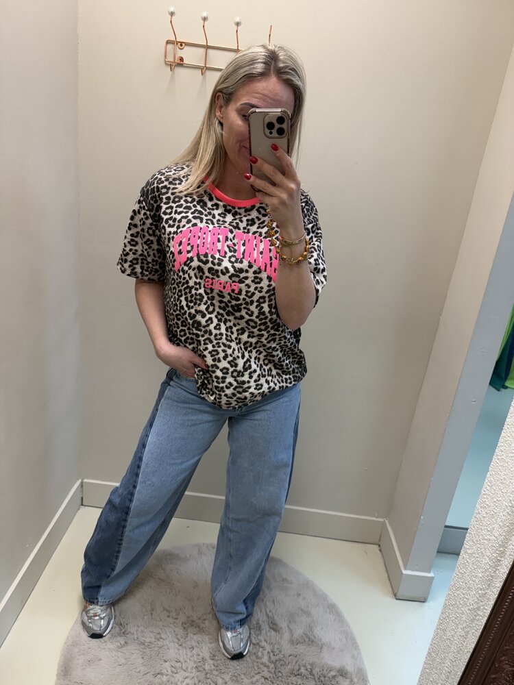 T-SHIRT PANTER SAINT TROPEZ ROZE