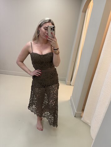 CO-ORD SET BROWN KANT