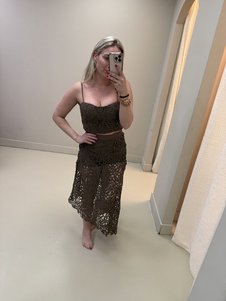 CO-ORD SET BROWN KANT