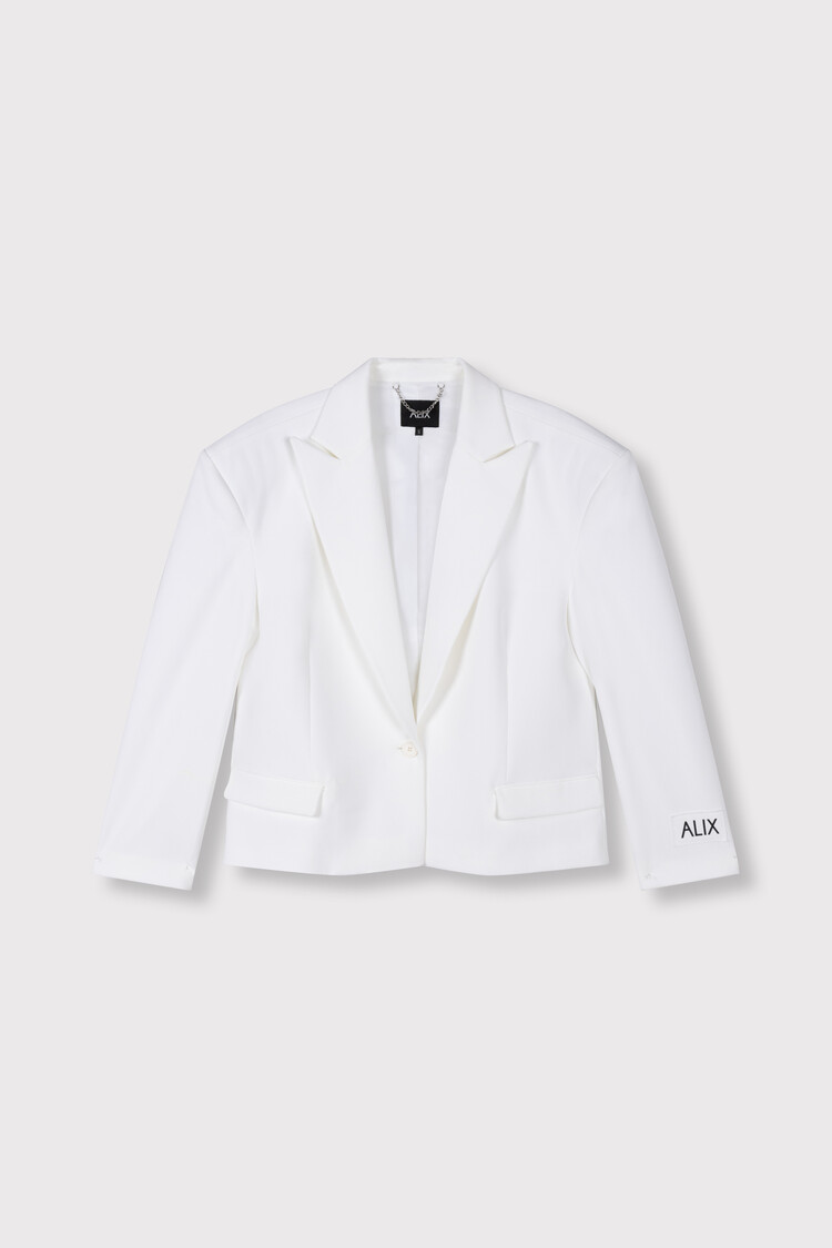 ALIX THE LABEL ALIX THE LABEL OVERSIZED TWILL BLAZER