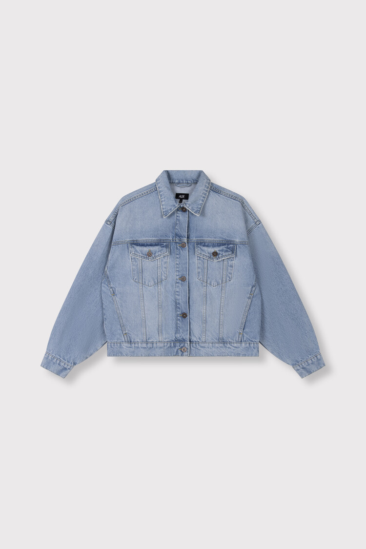 ALIX THE LABEL ALIX THE LABEL PATCH DENIM JACKET