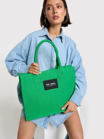 ALIX THE LABEL ALIX THE LABEL JACQUARD SHOPPER