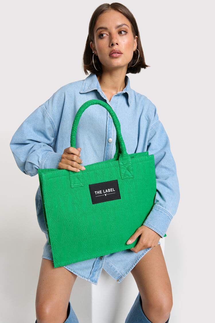 ALIX THE LABEL ALIX THE LABEL JACQUARD SHOPPER