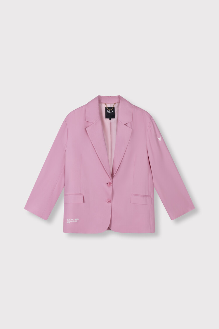 ALIX THE LABEL ALIX THE LABEL RICH OVERSIZED BLAZER