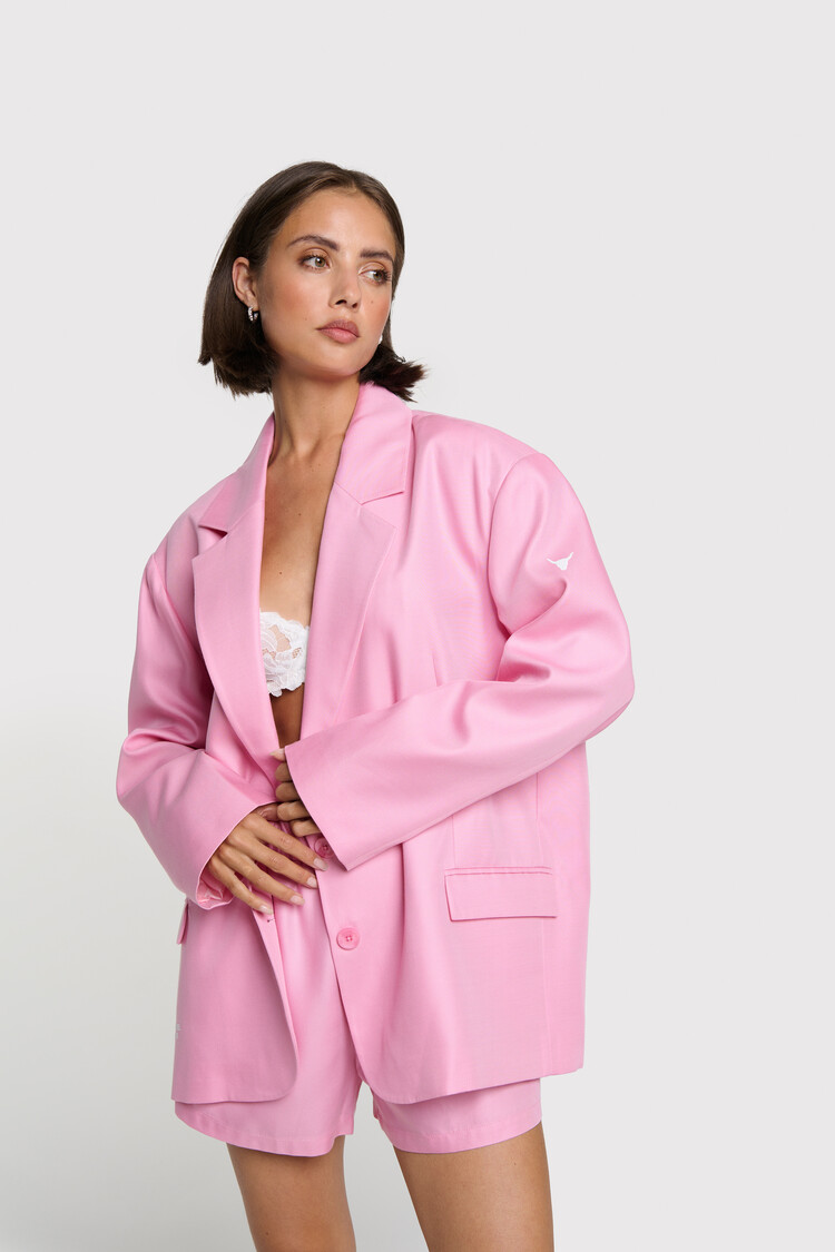 ALIX THE LABEL ALIX THE LABEL RICH OVERSIZED BLAZER