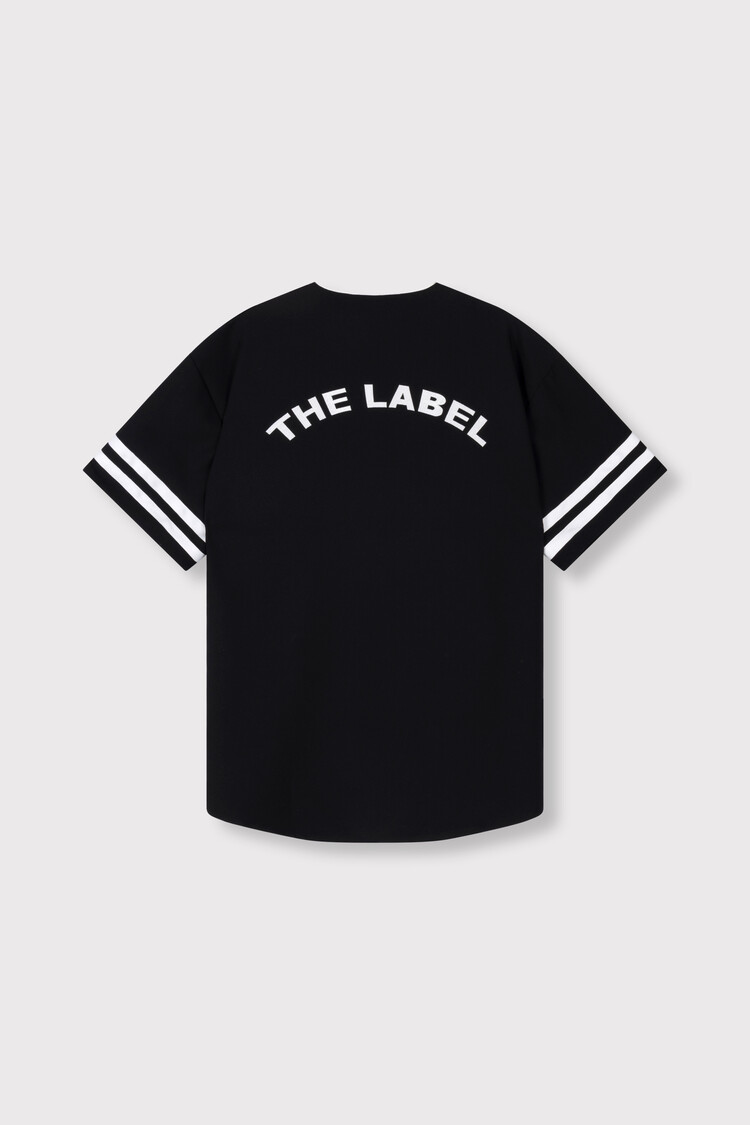 ALIX THE LABEL Alix the label baseball shirt dress