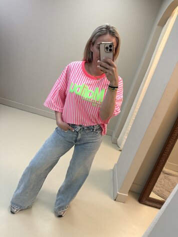 MALIBU STRIPE LICHT ROZE