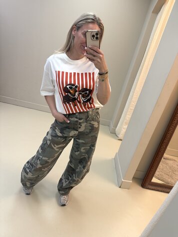 T-SHIRT TECKEL PARELS