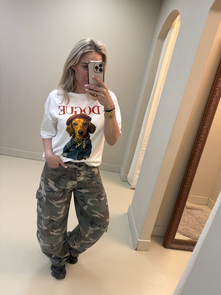 T-SHIRT TECKEL VOGUE