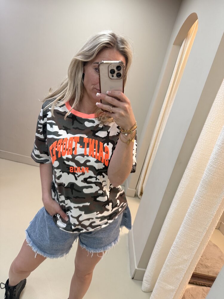 T-SHIRT SAINT TROPEZ CAMOUFLAGE