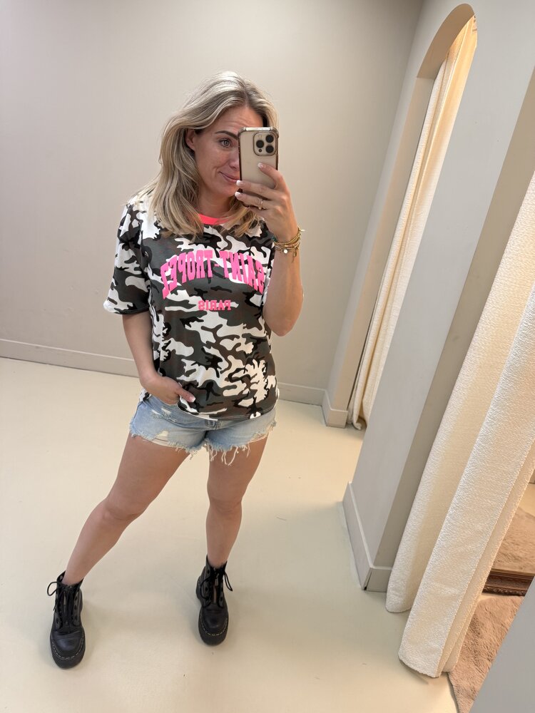 T-SHIRT SAINT TROPEZ CAMOUFLAGE