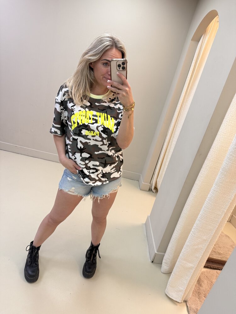 T-SHIRT SAINT TROPEZ CAMOUFLAGE