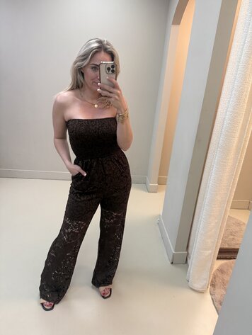 JUMPSUIT KANT BRUIN