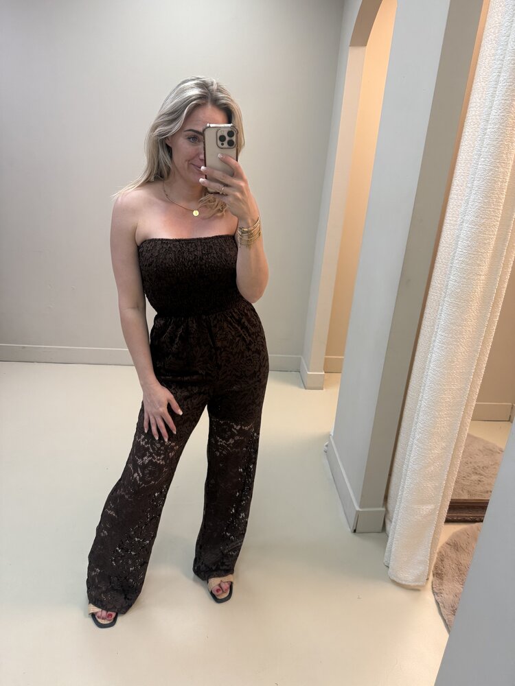 JUMPSUIT KANT BRUIN