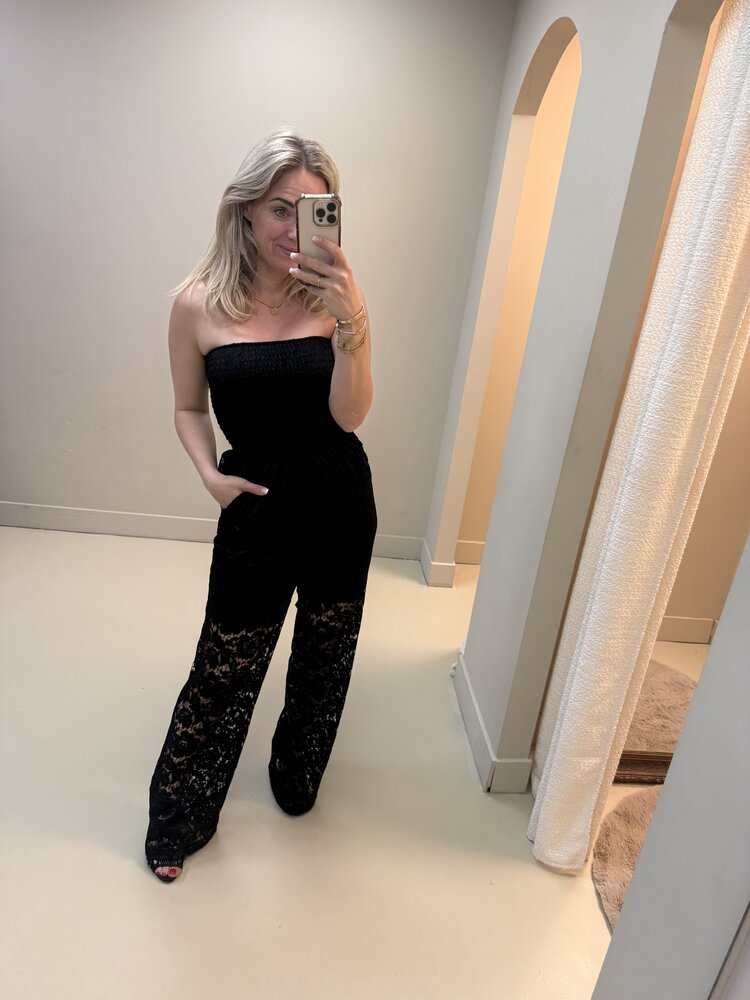JUMPSUIT KANT ZWART