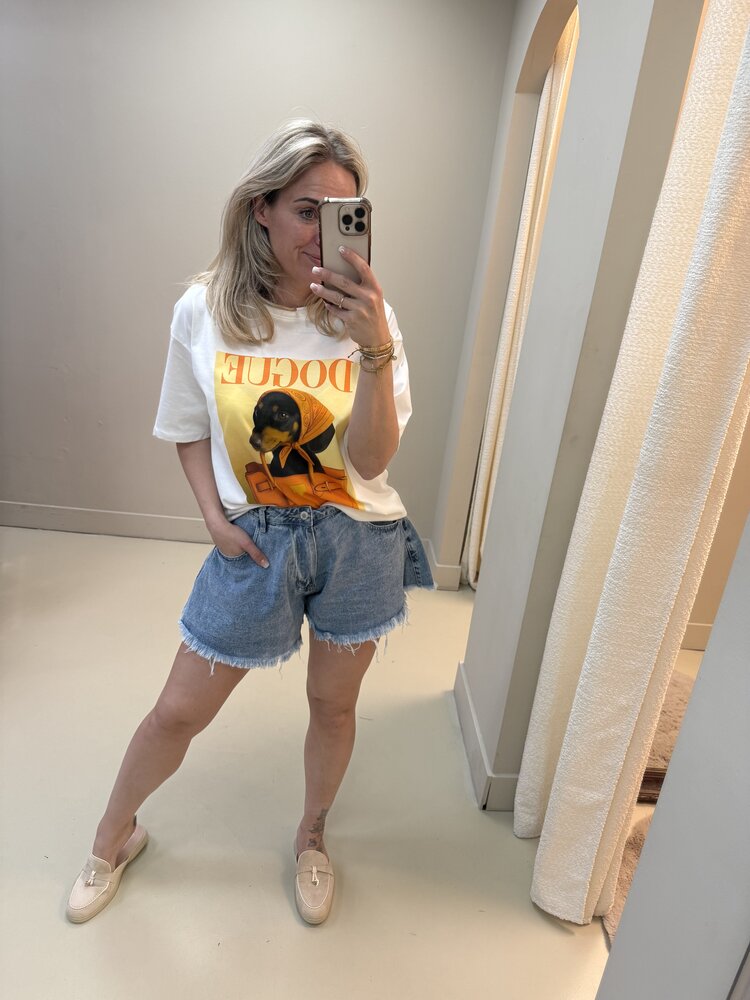 T-SHIRT TECKEL DOGUE