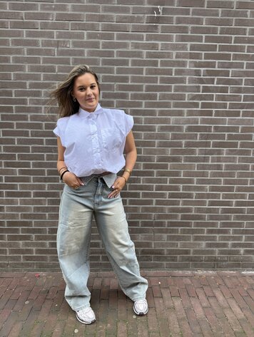 BALLOON GLITTER JEANS