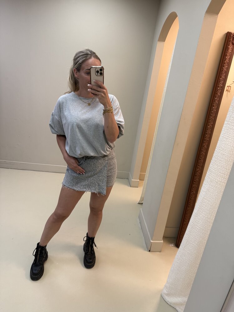 SKORT PANTER GREY