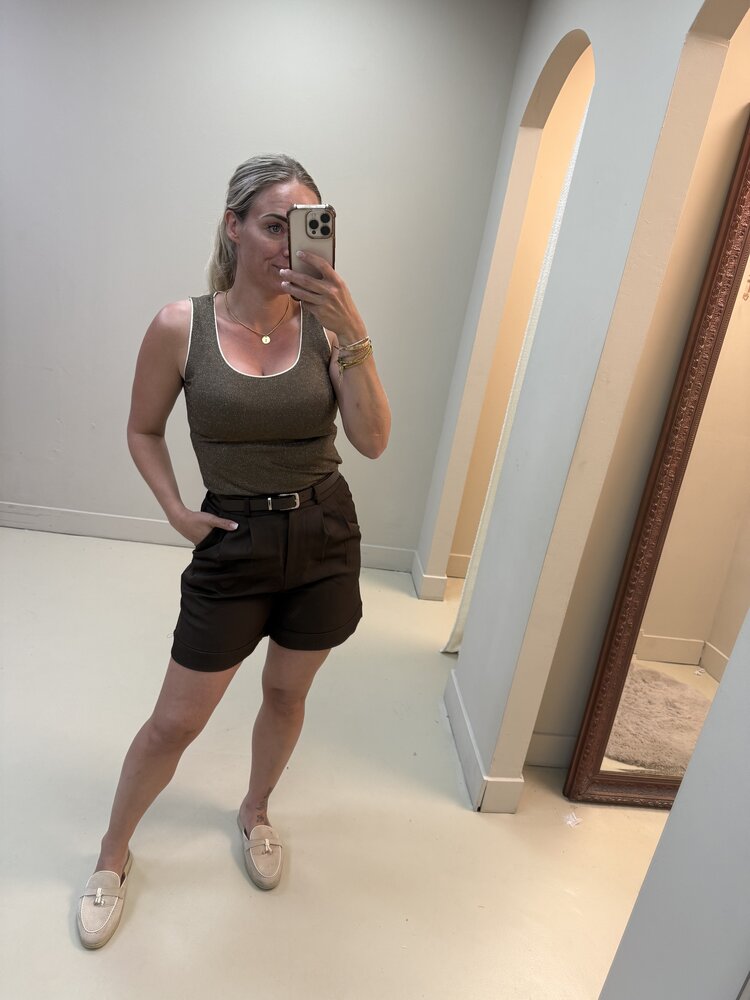 TOP PARIS LUREX BRUIN