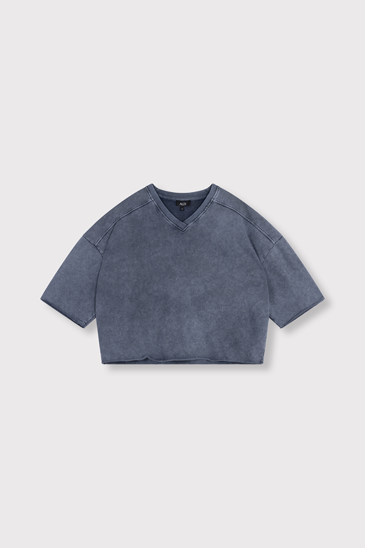 ALIX THE LABEL ALIX THE LABEL CUT SEAM SWEAT T-SHIRT