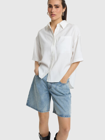ALIX THE LABEL ALIX THE LABEL SHORT SLEEVE BLOUSE