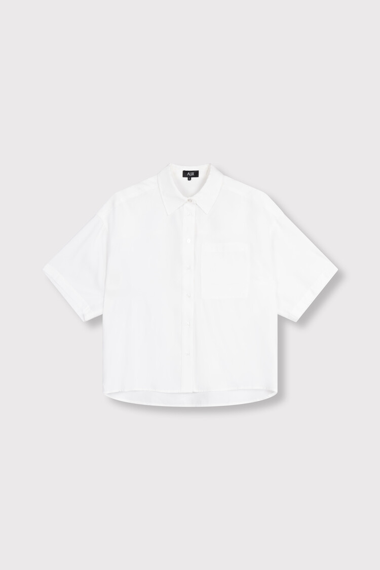 ALIX THE LABEL ALIX THE LABEL SHORT SLEEVE BLOUSE