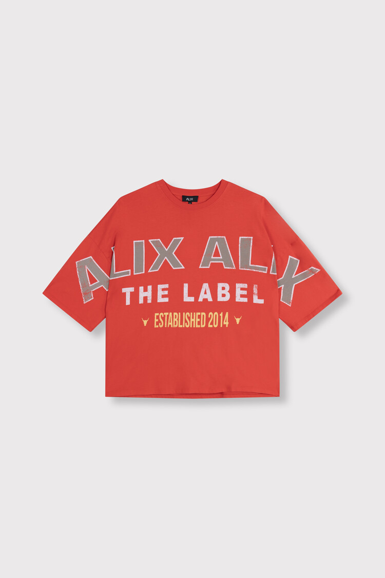 ALIX THE LABEL ALIX THE LABEL BIG ALIX ALIX T-SHIRT