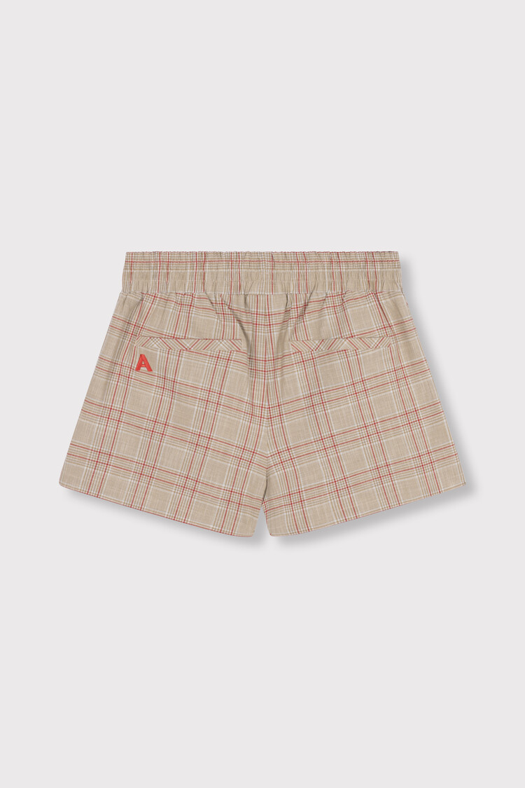 ALIX THE LABEL ALIX THE LABEL SPORTY CHECK SHORTS