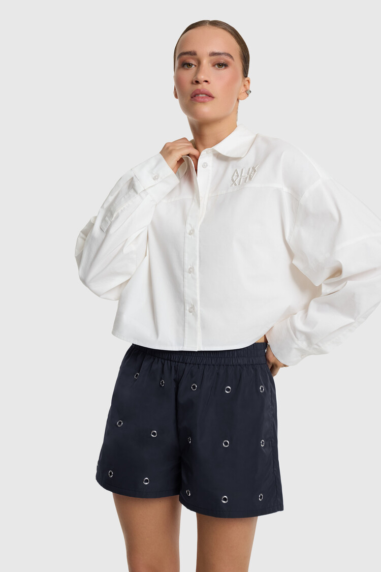 ALIX THE LABEL ALIX THE LABEL EYELET SHORTS