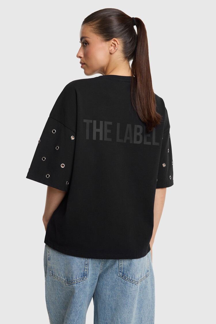 ALIX THE LABEL ALIX THE LABEL EYELET T-SHIRT