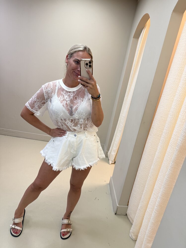 DAMES FLARED SHORT WIT