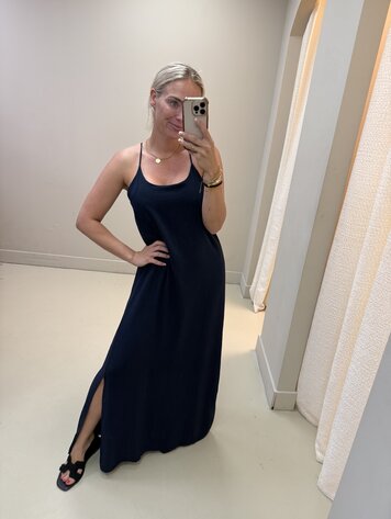 MAXI DRESS ELEGANT NAVY