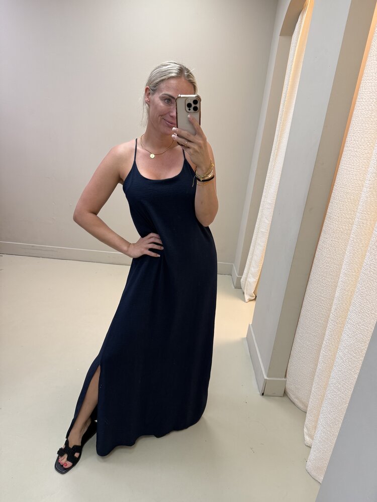 MAXI DRESS ELEGANT NAVY