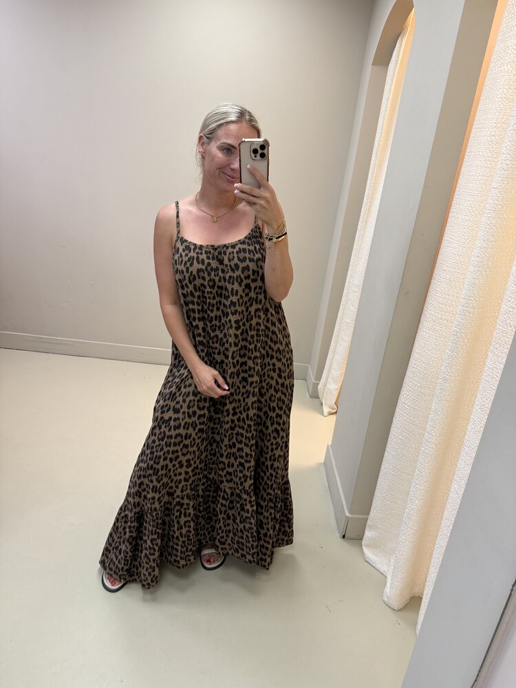 DRESS LEOPARD KATOEN