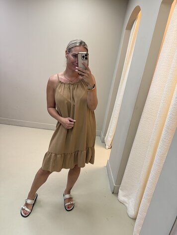 SPAGHETTI DRESS SHORT