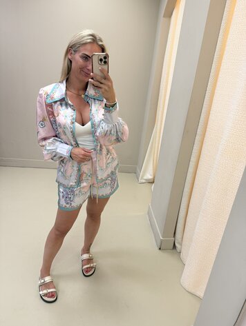 SET SATIN PINK