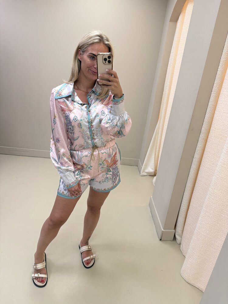 SET SATIN PINK