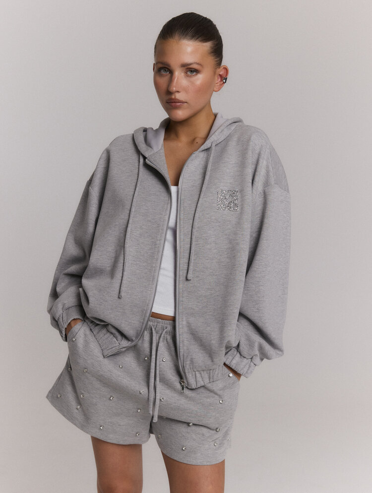 REFINED DEPARTMENT REFINED DEPARTMENT AMAYA CARDIGAN HOODIE