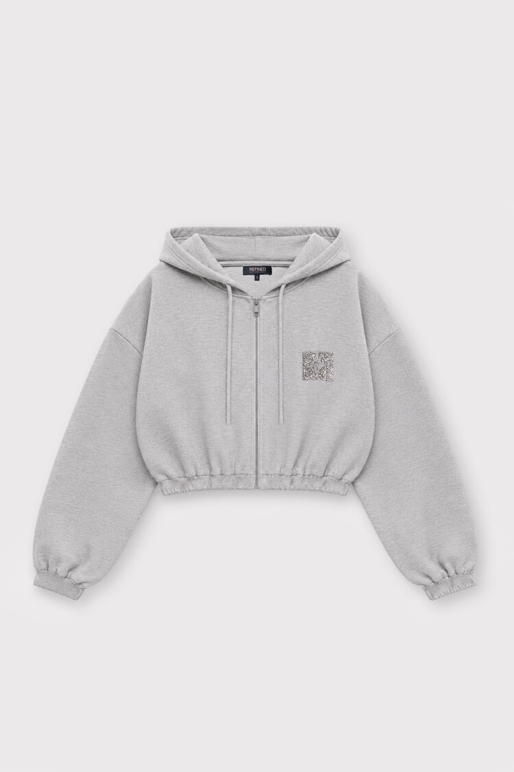 REFINED DEPARTMENT REFINED DEPARTMENT AMAYA CARDIGAN HOODIE