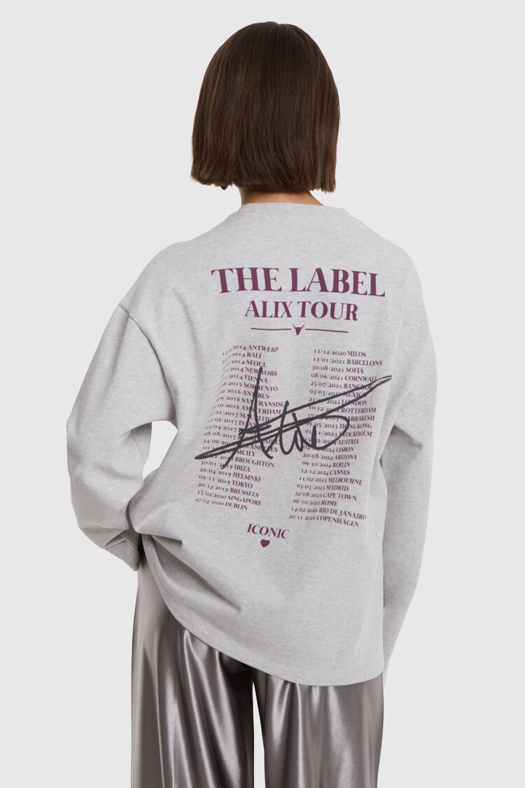 ALIX THE LABEL ALIX THE LABEL PHOTO LONGSLEEVE T-SHIRT