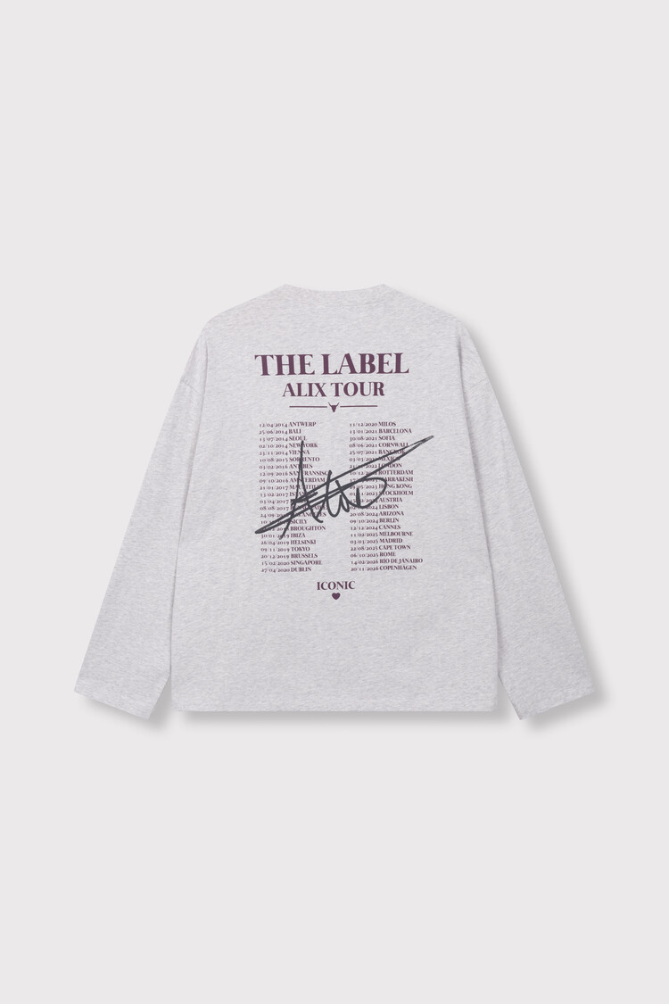 ALIX THE LABEL ALIX THE LABEL PHOTO LONGSLEEVE T-SHIRT