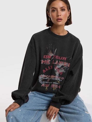 ALIX THE LABEL ALIX THE LABEL EAGLE SWEATER