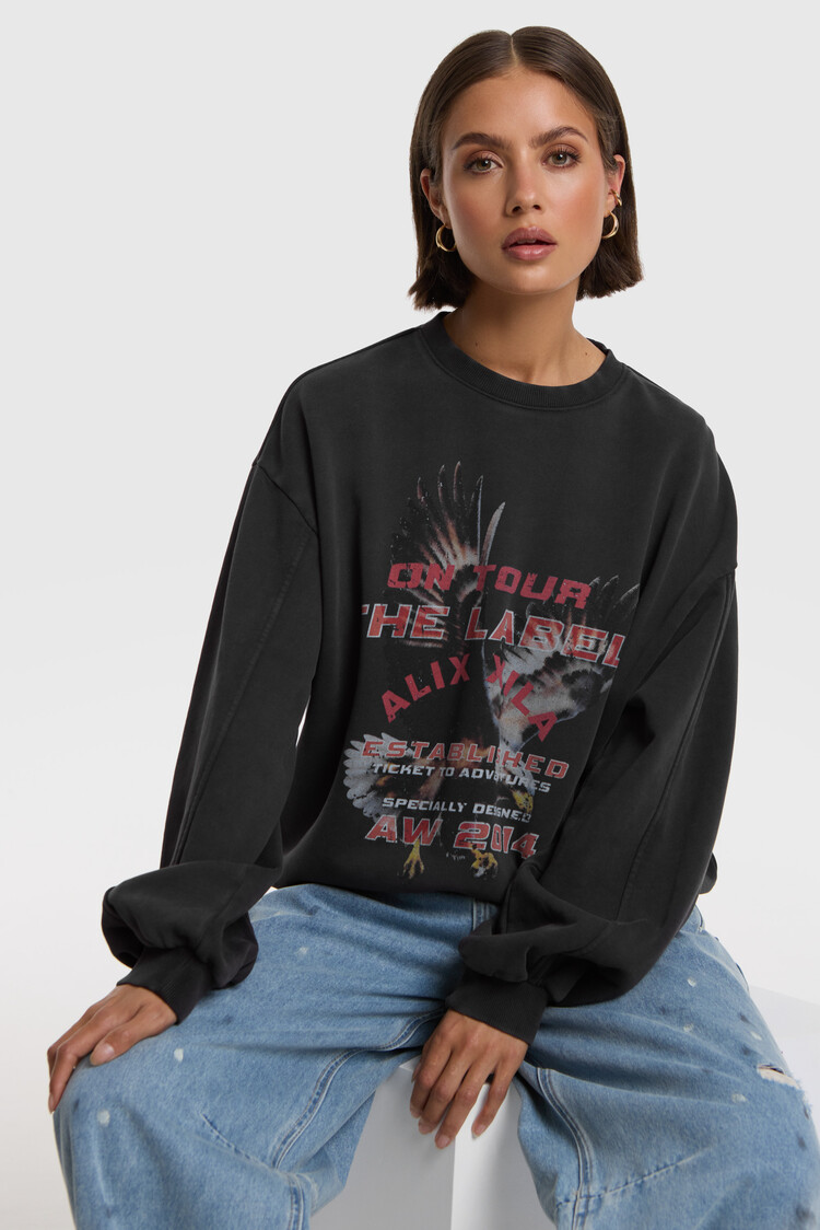 ALIX THE LABEL ALIX THE LABEL EAGLE SWEATER