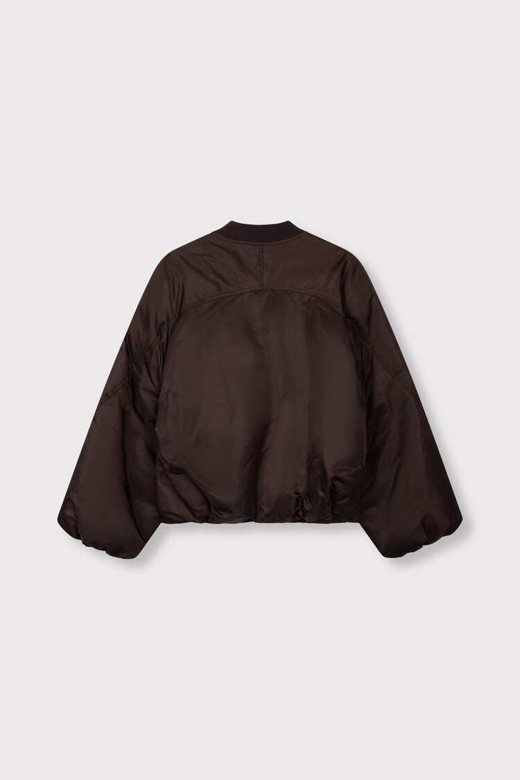 ALIX THE LABEL ALIX THE LABEL NYON JACKET DEEP BROWN