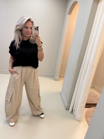 CARGO PANTS BEIGE