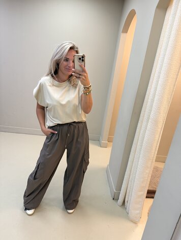 CARGO PANTS TAUPE