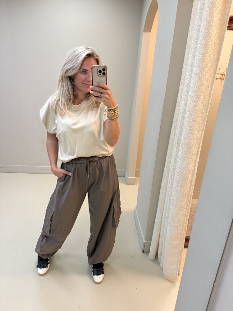 CARGO PANTS TAUPE