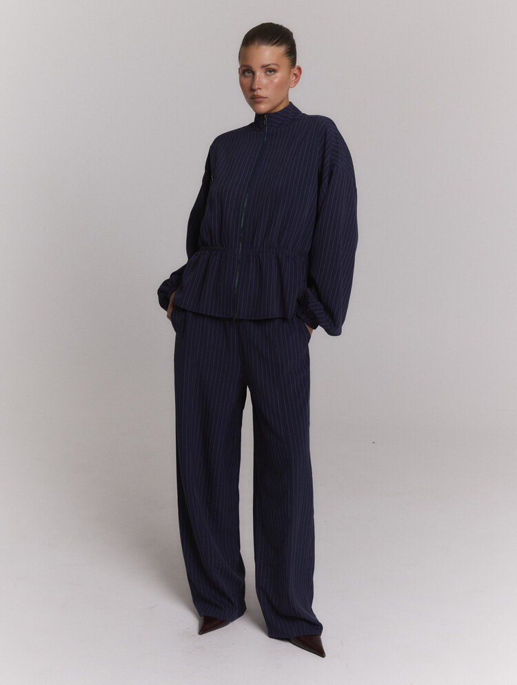 REFINED DEPARTMENT REFINED DEPARTMENT PINSTRIPE BALLOON PANTS JAMIE